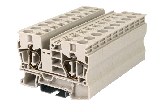 Cầu đấu động lực Dinkle AK10 | 800V | 57A | 10 mm² (màu Beige)