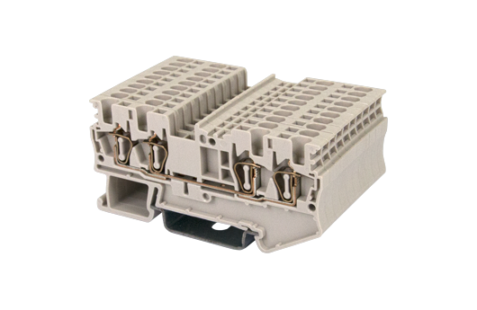 Cầu đấu Dinkle AK1.5-TR | 630V | 17.5A | 1.5 mm² (màu Beige)