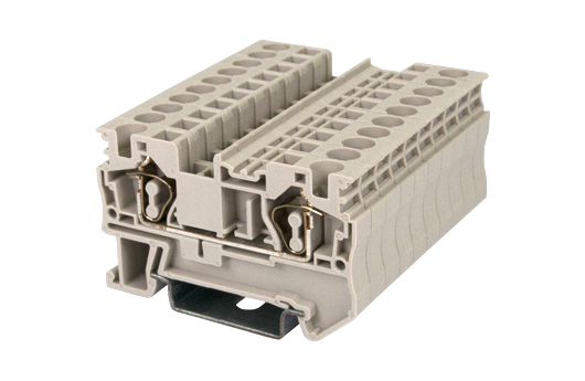 Cầu đấu động lực Dinkle AK4 | 800V | 32A | 4 mm² (màu Beige)