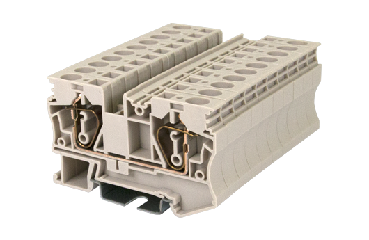Cầu đấu động lực Dinkle AK6 | 800V | 41A | 6 mm² (màu Beige)