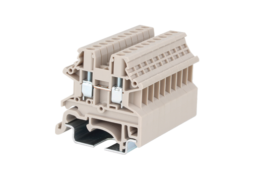 Cầu đấu Dinkle DK2.5N | 1000V | 24A | 2.5 mm² (màu Beige)