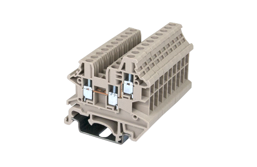 Cầu đấu Dinkle DK2.5N-TN | 1000V | 24A | 2.5 mm² (màu Beige)