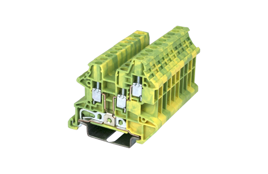 Cầu đấu Dinkle DK2.5N-TN-PE | 2.5 mm² (màu Green-Yellow)