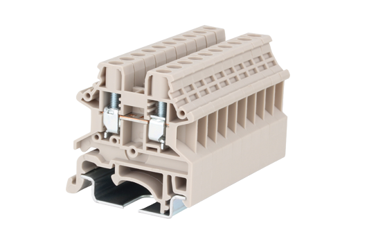 Cầu đấu động lực Dinkle DK4N | 1000V | 32A | 4 mm² (màu Beige)