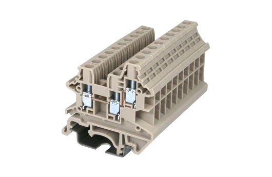 Cầu đấu động lực Dinkle DK4N-TN | 1000V | 32A | 4 mm² (màu Beige)