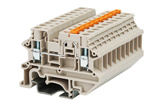 Cầu đấu động lực Dinkle DK4NS-TG | 800V | 32A | 4 mm² (màu Đỏ)