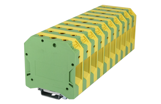 Cầu đấu Dinkle DK50-PE | 1000V | 50 mm² (màu Green-Yellow)