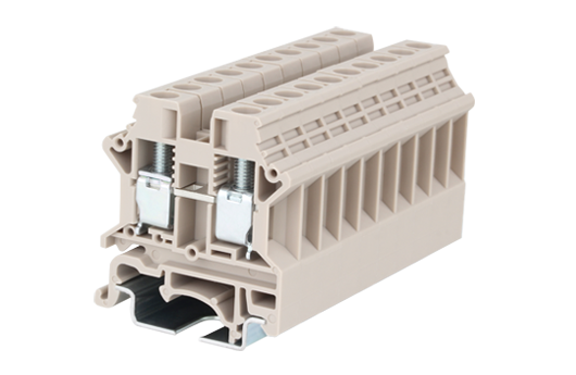 Cầu đấu động lực Dinkle DK6N | 1000V | 41A | 6 mm² (màu Đỏ)
