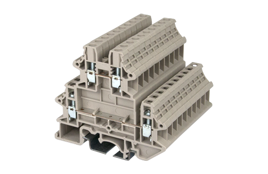 Cầu đấu động lực Dinkle DKK4N | 800V | 32A | 4 mm² (màu Beige)