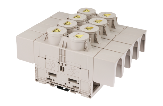 Cầu đấu động lực Dinkle DKM120-U | 1500V | 269A | 120 mm² (màu Beige)