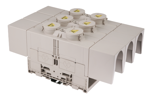 Cầu đấu động lực Dinkle DKM185-U | 1500V | 353A | 185 mm² (màu Beige)