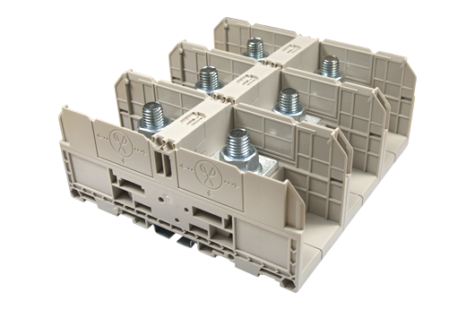Cầu đấu động lực Dinkle DKM240 | 1500V | 415A | 240 mm² (màu Beige)