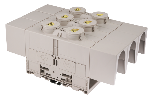 Cầu đấu động lực Dinkle DKM240-U | 1500V | 415A | 240 mm² (màu Beige)