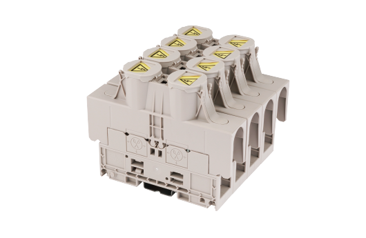 Cầu đấu động lực Dinkle DKM25-U | 1500V | 101A | 25 mm² (màu Beige)