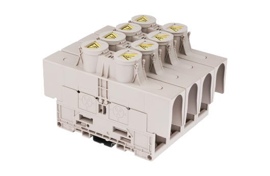 Cầu đấu động lực Dinkle DKM70-U | 1500V | 192A | 70 mm² (màu Beige)
