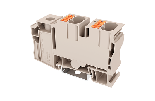 Cầu đấu động lực Dinkle DKD35-P003 | 1000V | 105A | 10 mm² (màu Beige)