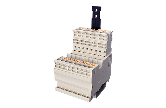 Cầu đấu Dinkle DPES2.5QK02 | 800V | 24A | 2.5 mm² (màu Beige)