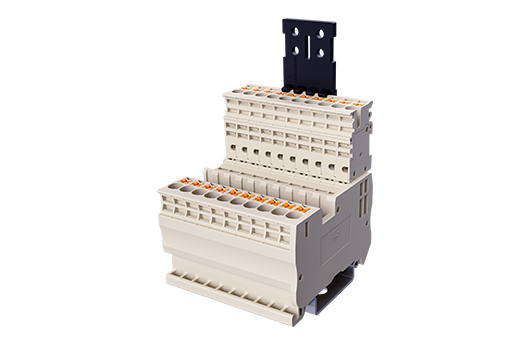 Cầu đấu Dinkle DPES2.5QK03 | 800V | 24A | 2.5 mm² (màu Beige)