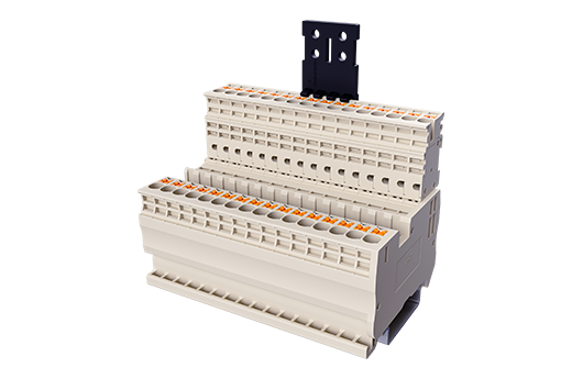 Cầu đấu Dinkle DPES2.5QK04 | 800V | 24A | 2.5 mm² (màu Beige)