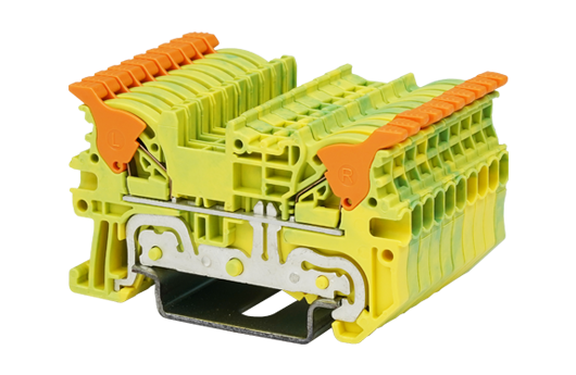 Cầu đấu Dinkle DPH1.5-PE | 500V | 1.5 mm² (màu Yellow-Green)