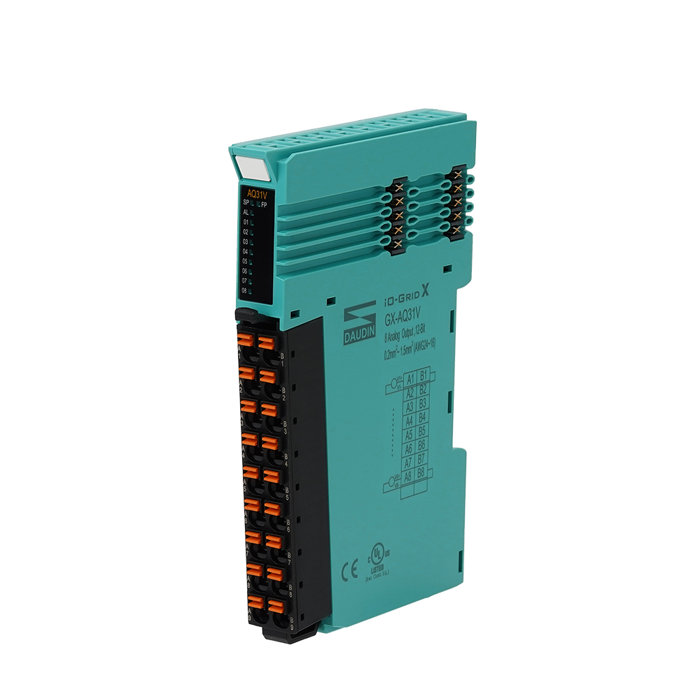 GX-AQ31V – Module Analog Output 8 kênh, điện áp 12 bit