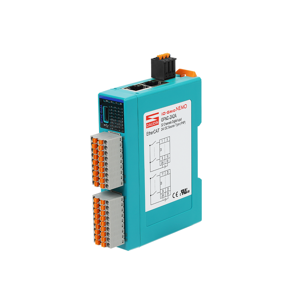 GFNC-2A2A – Module Remote I/O EtherCAT, 32DI, Source (PNP)