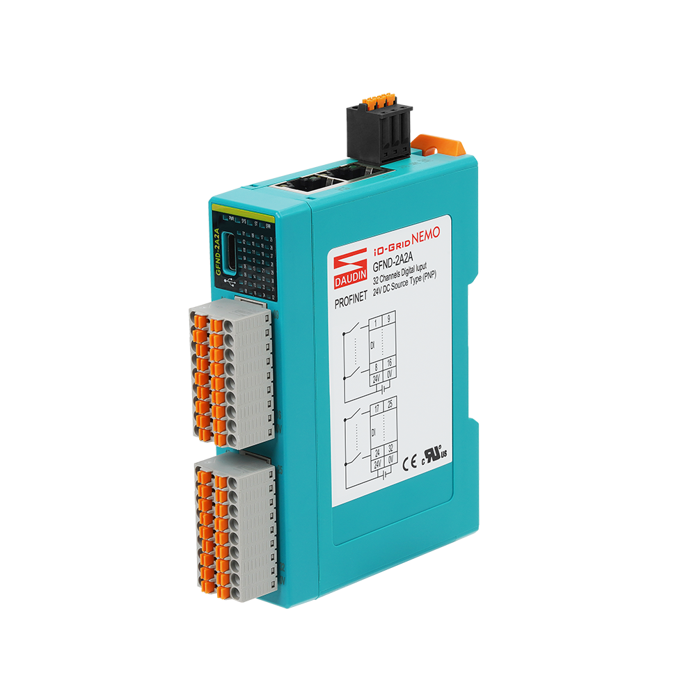 GFND-2A2A – Module Remote I/O PROFINET, 32DI, Source (PNP)