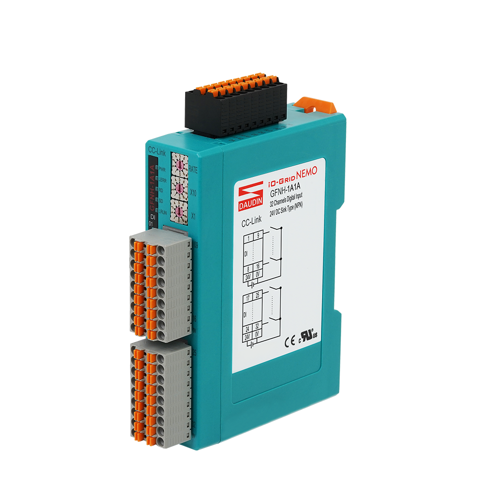 GFNH-1A1A – Module Remote I/O CC-Link, 32DI, Sink (NPN)