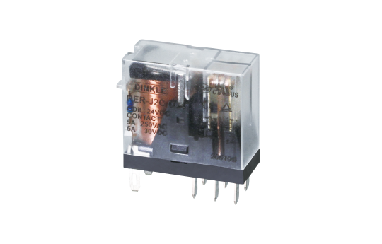 Relay trung gian 8 chân 2 cặp tiếp điểm coil 220/230VAC/5A