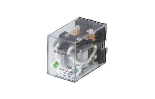 Relay trung gian 8 chân 2 cặp tiếp điểm coil 110/120VAC/10A