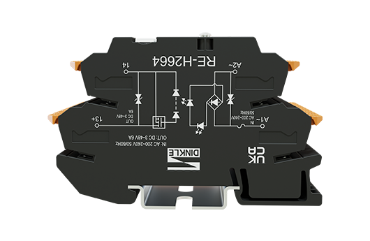 Opto Relay RE-H2664 — Input : 200~240 VAC / 40 mA, Output : 3~48 VDC / 6A