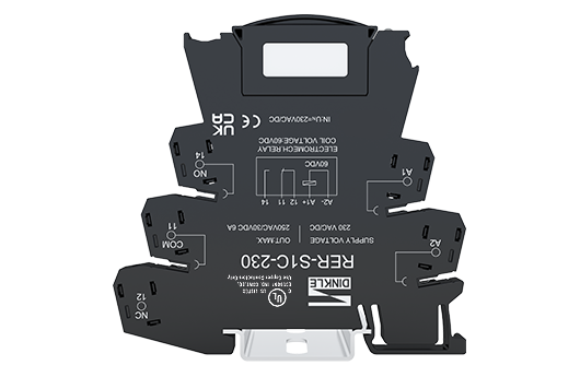 Slim Relay RER-S1C-230 — 230 VAC / VDC, 3.7 mA, 1C