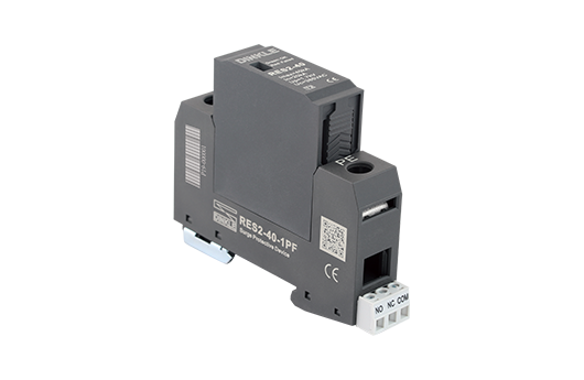 Chống sét 1 pha xoay chiều AC 220V – Imax 40kA (tích hợp cặp tiếp điểm báo lỗi NO/NC)