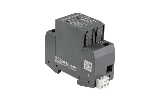 Chống sét 1 pha xoay chiều AC 220V – Imax 40kA (tích hợp cặp tiếp điểm báo lỗi NO/NC)