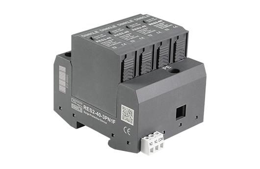Chống sét 3 pha xoay chiều AC 380V – Imax 40kA (tích hợp cặp tiếp điểm báo lỗi NO/NC)